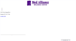 Desktop Screenshot of medallianceonline.com